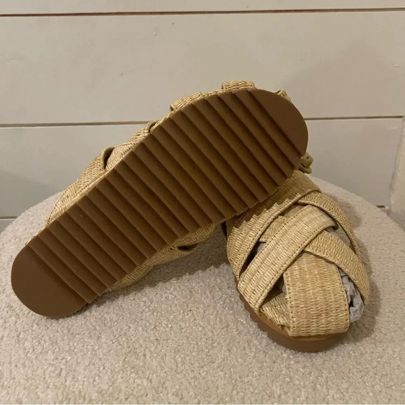 Farm Rio Synthetic Raffia Zigzag sandals - Picture 7 of 9
